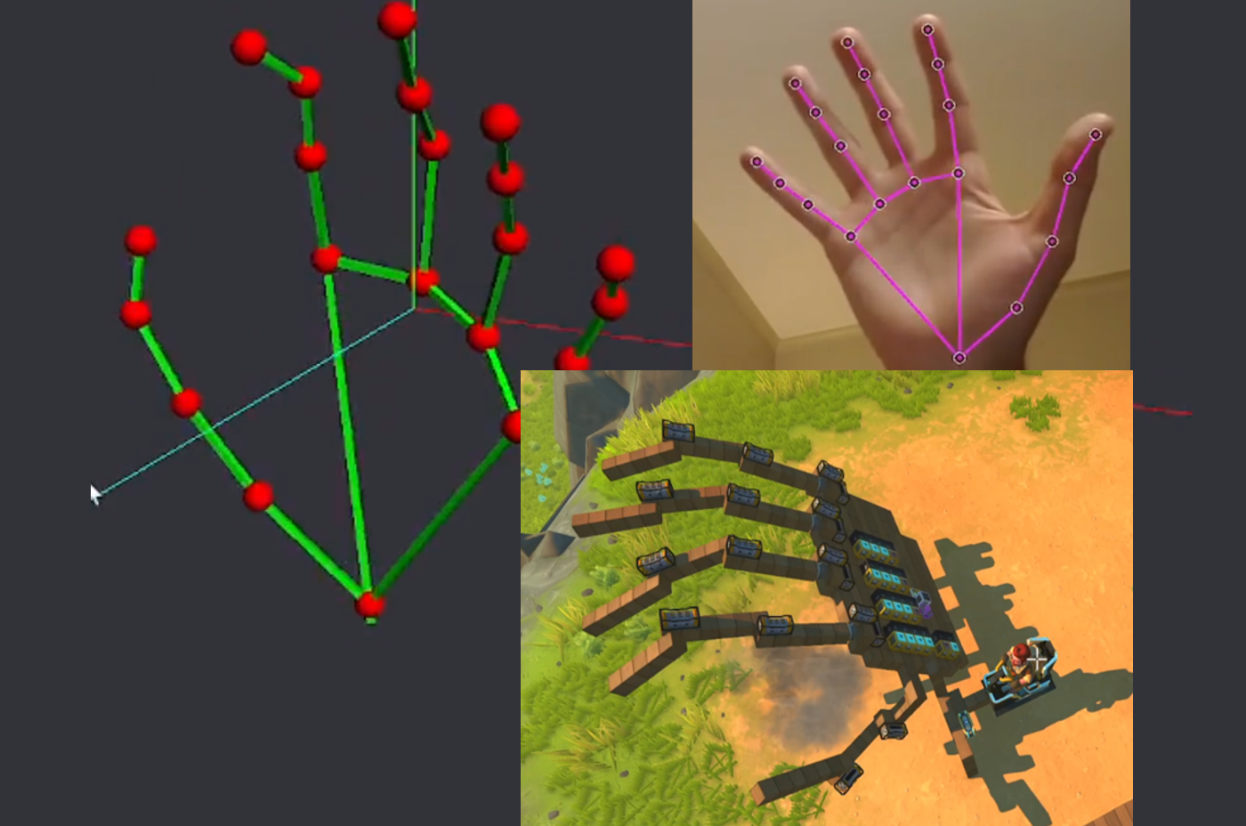 Camera controlled hand - ScrapMechanic